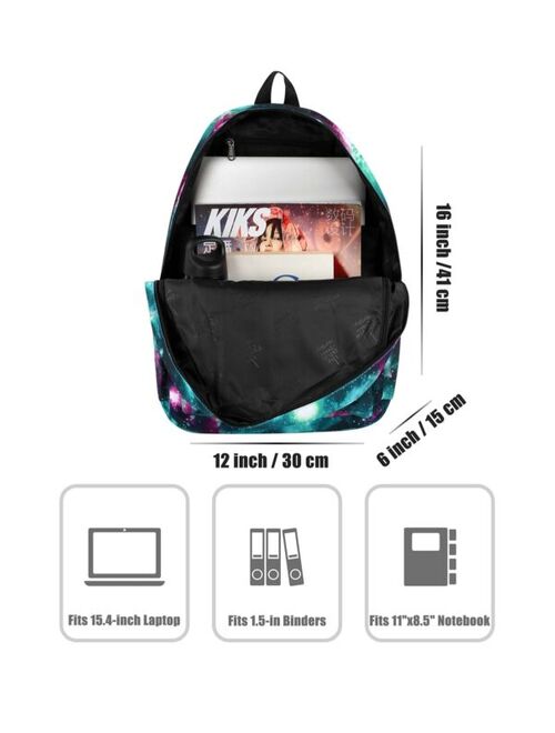 HotStyle TRENDYMAX Galaxy Backpack for School Girls & Boys, Durable and Cute ...