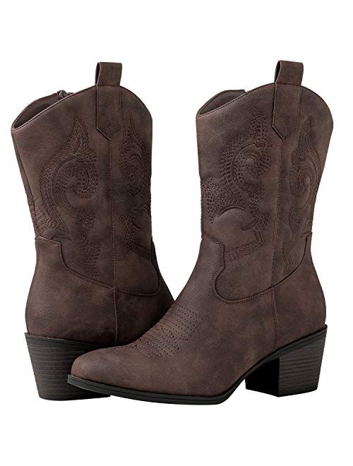 GLOBALWIN Women's The Western Boots