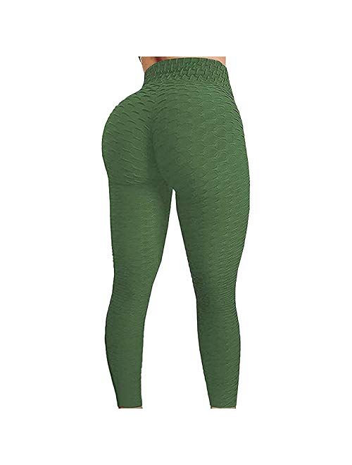 TIK Tok Leggings, Womens Seamless Leggings High Waisted Workout Tight Leggings Yoga Pants