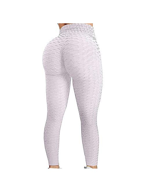 TIK Tok Leggings, Womens Seamless Leggings High Waisted Workout Tight Leggings Yoga Pants