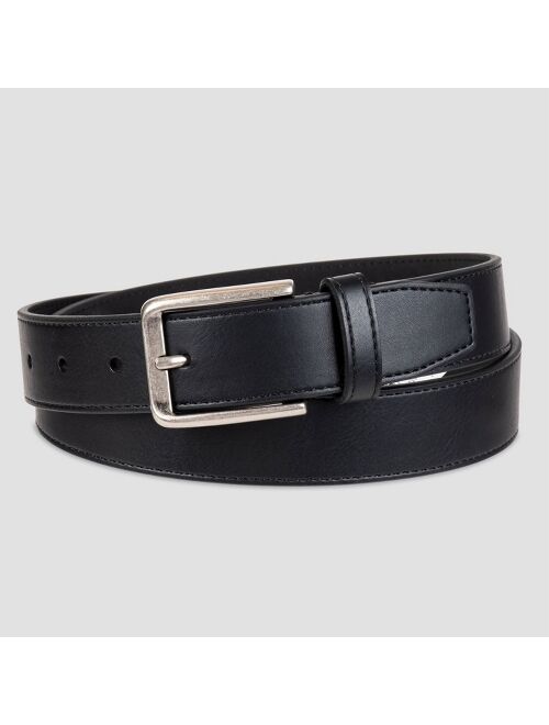 Men's 32mm Stitched Belt - Goodfellow & Co Black