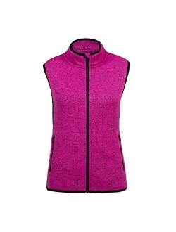 Golf Vests for Women Thermal Sleeveless Vests Outerwear with Pockets& Women Fleece Vest Lightweight