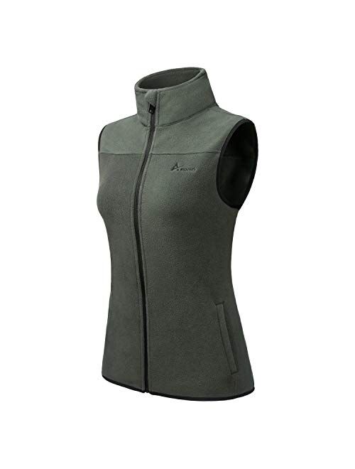 ANIVIVO Golf Vests for Women Thermal Sleeveless Vests Outerwear with Pockets& Women Fleece Vest Lightweight