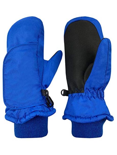 N'Ice Caps Kids Waterproof Snow Mittens - Thinsulate Boys Girls Cold Weather