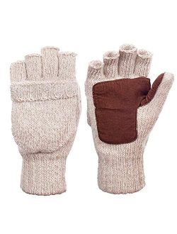 Winter Warm Mittens Thinsulate Thermal Insulation Suede Mittens Gloves Unisex