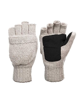 Winter Warm Mittens Thinsulate Thermal Insulation Suede Mittens Gloves Unisex