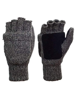 Winter Warm Mittens Thinsulate Thermal Insulation Suede Mittens Gloves Unisex