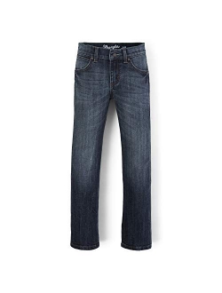 Authentics Boys' Big Retro Slim Fit Straight Leg Jean