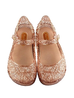 Vokamara Jelly Mary Jane Dance Party Princess Shoes for Girls