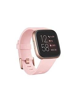 Versa 2 FB507BKBK Special Edition Health & Fitness Smartwatch with Heart Rate, Music, Alexa Built-in, Sleep & Swim Tracking