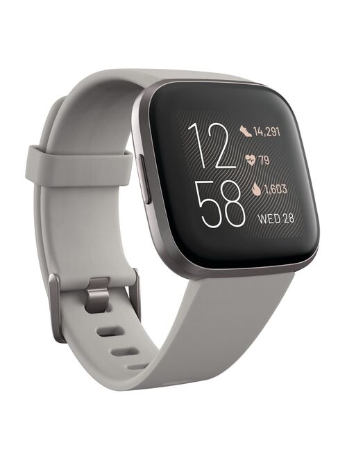 Fitbit Versa 2 FB507BKBK Special Edition Health & Fitness Smartwatch with Heart Rate, Music, Alexa Built-in, Sleep & Swim Tracking