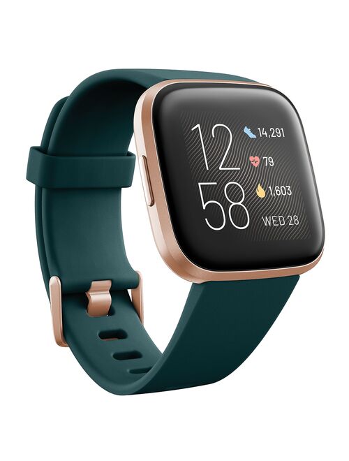 Fitbit Versa 2 FB507BKBK Special Edition Health & Fitness Smartwatch with Heart Rate, Music, Alexa Built-in, Sleep & Swim Tracking