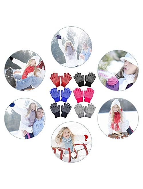 Children Anti-skid Magic Glove - Kids Magic-Stretch Gripper Gloves (Multicolor)