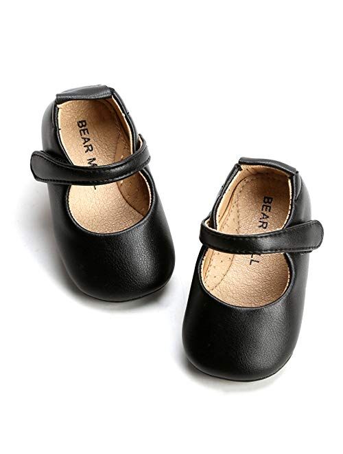 Felix & Flora Soft Sole Leather Crib Shoes