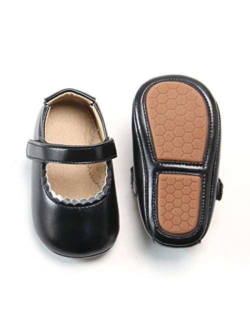 Felix & Flora Soft Sole Leather Crib Shoes