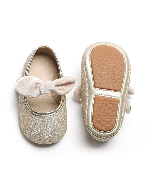 Felix & Flora Soft Sole Leather Crib Shoes