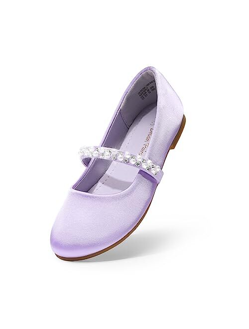 DREAM PAIRS Girls Toddler/Little Kid/Big Kid Serena-100 Mary Jane Ballerina Flat Shoes