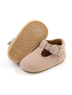 Baby Girl Moccasins Princess Sparkly Mary Jane Dresses Shoes Premium Lightweight Soft Sole Crib Shoes Toddler Shoes