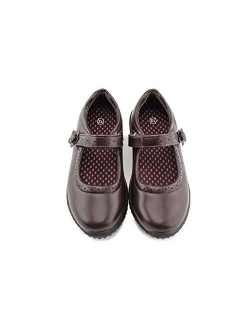 Jabasic Girl's Mary Jane School Uniform Shoes