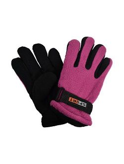 Warm Thermal Polar Fleece Gloves for Children