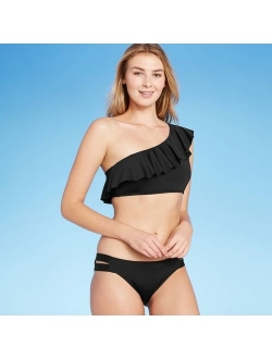 Women's Ruffle One Shoulder Bikini Top - Kona Sol™