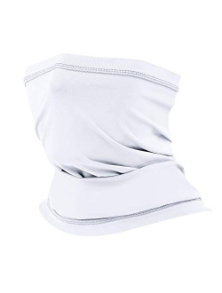 Neck Gaiter Face Mask Scarf UV Protection Face Cover for Men Women