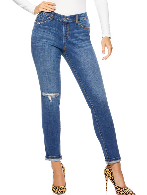 Sofia Jeans by Sofia Vergara Womens Bagi Boyfriend Jeans