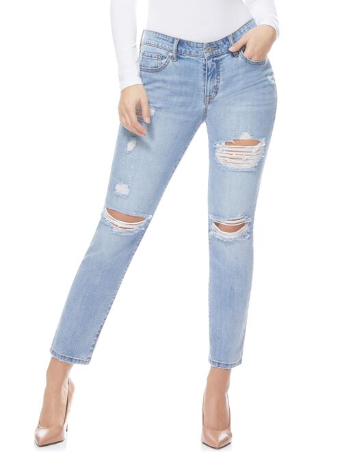 Sofia Jeans by Sofia Vergara Womens Bagi Boyfriend Jeans