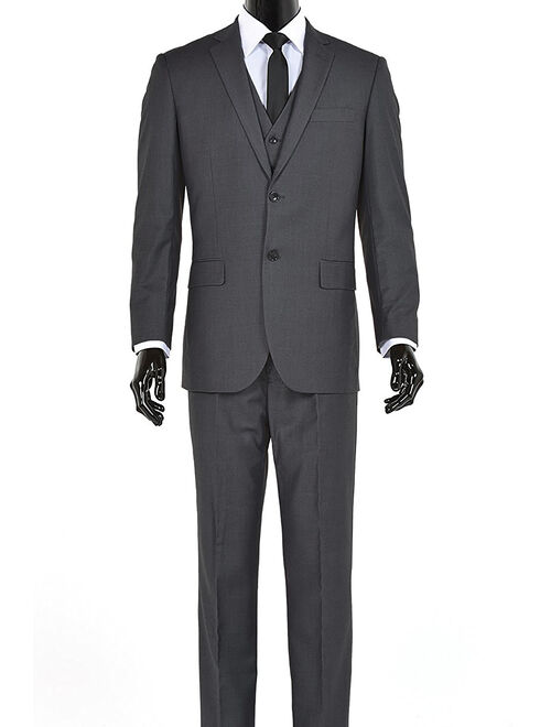 Elegant Men's Modern Fit Three Piece Suit