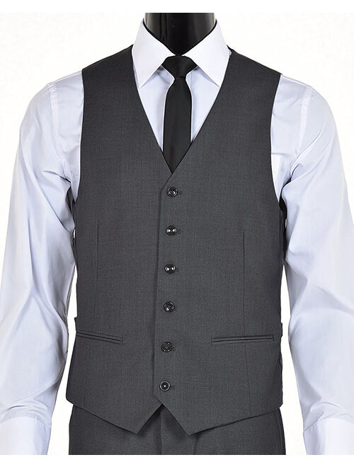 Elegant Men's Modern Fit Three Piece Suit