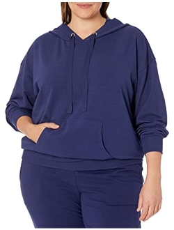 Women's Remi Loose French Terry Long Sleeve Hoodie Sweatshirt