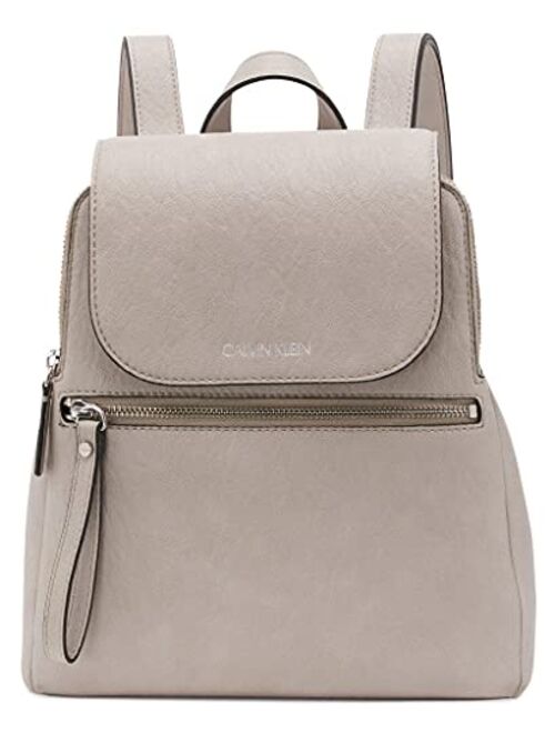 Calvin Klein Elaine Bubble Lamb Novelty Key Item Flap Backpack