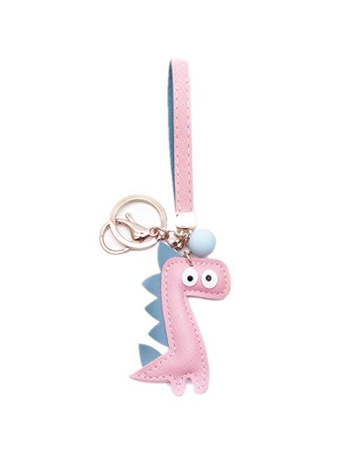 MUAMAX Dinosaur Key Chains for Women Girl Girlfriend,Bag charm,Keychain for Car Keys,Gift for Her