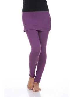 Casual Stylish Skirted Legging Pants for Women