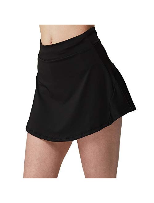 Sobrisah Women's Athletic Skort Pleated Tennis Skirts Girls Golf Skirt Running Shorts with Pocket