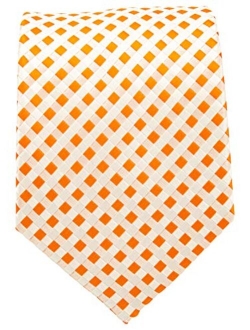 Checkerboard Ties for Men - Woven Necktie - Mens Ties Neck Tie by Scott Allan