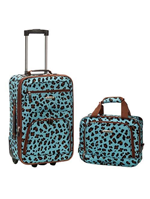 Rockland Fashion Softside Upright Luggage Set