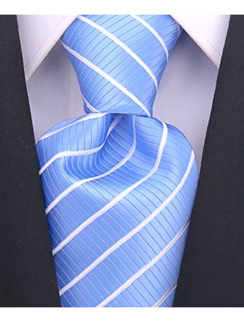 Striped Ties for Men - Woven Necktie - Mens Ties Neck Tie by Scott Allan