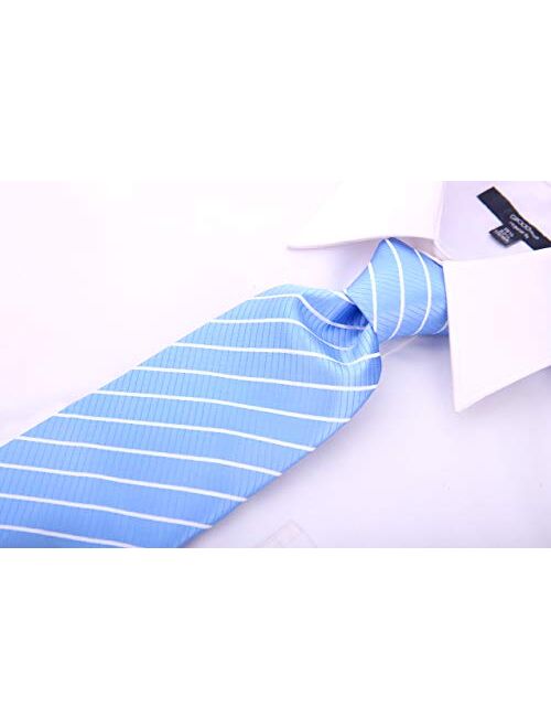 Striped Ties for Men - Woven Necktie - Mens Ties Neck Tie by Scott Allan