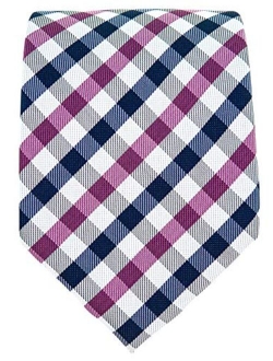 Mens Necktie Set - Neck Tie and Pocket Square Set - Assortment of Colors and Patterns