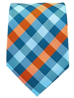 Extra Long Neckties for Men - 63" XL Necktie Jacquard Woven Tie - Big & Tall Ties - 63" XL Long Ties
