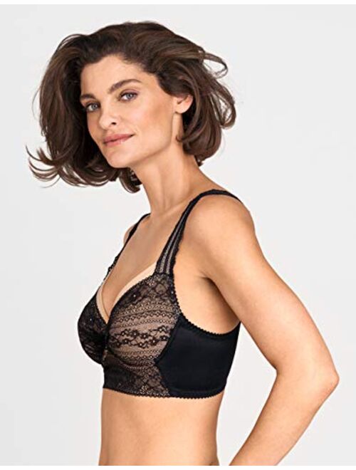 Miss Mary Of Sweden Lace Vision Women's Exclusive Unpadded Underwired Bra