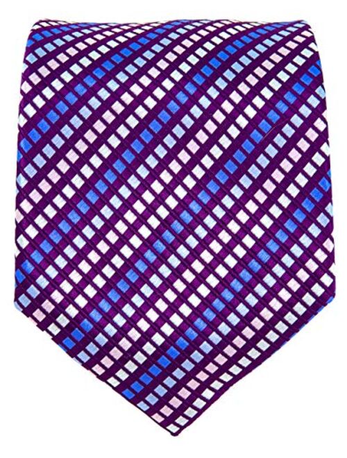 Diamond Ties for Men - Woven Necktie - Mens Ties Neck Tie by Scott Allan