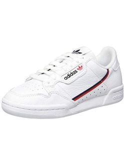 Continental 80 Trainers 6.5 B(M) US Women / 5.5 D(M) US White Scarlet Collegiate Navy