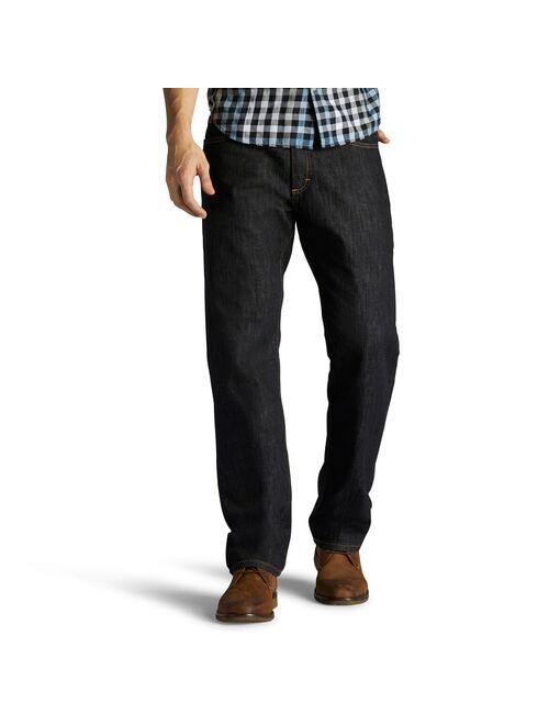 Men's Lee Regular-Fit Stretch Straight-Leg Jeans