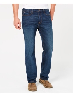 Men's Relaxed Fit Stretch Jeans, Created for Macy's