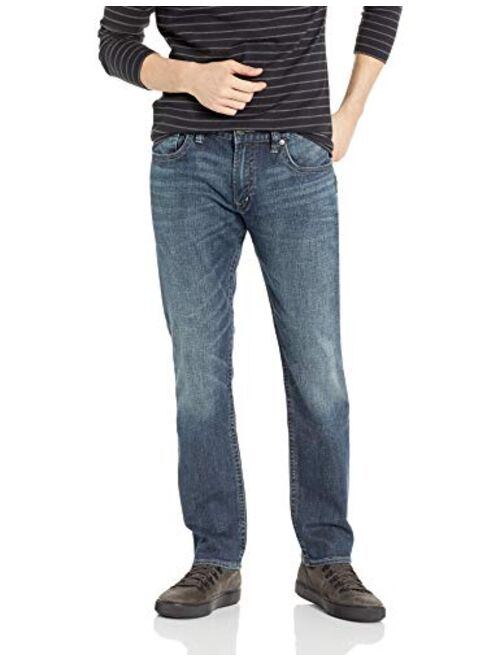 Silver Jeans Co. Men's Allan Classic Fit Slim Leg Jeans