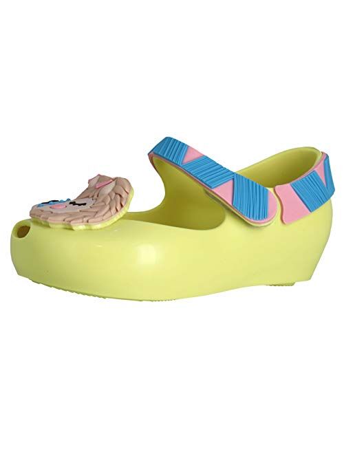 mini melissa Unisex-Child Mini Ultragirl + Disney Mary Jane Flat