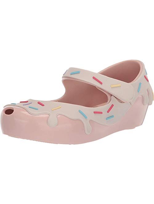 mini melissa Unisex-Child Mini Ultragirl + Disney Mary Jane Flat