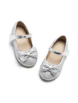 Felix & Flora Toddler Little Girl Mary Jane Dress Shoes - Ballet Flats for Girl Party School Shoes